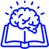 book and a brain Icon